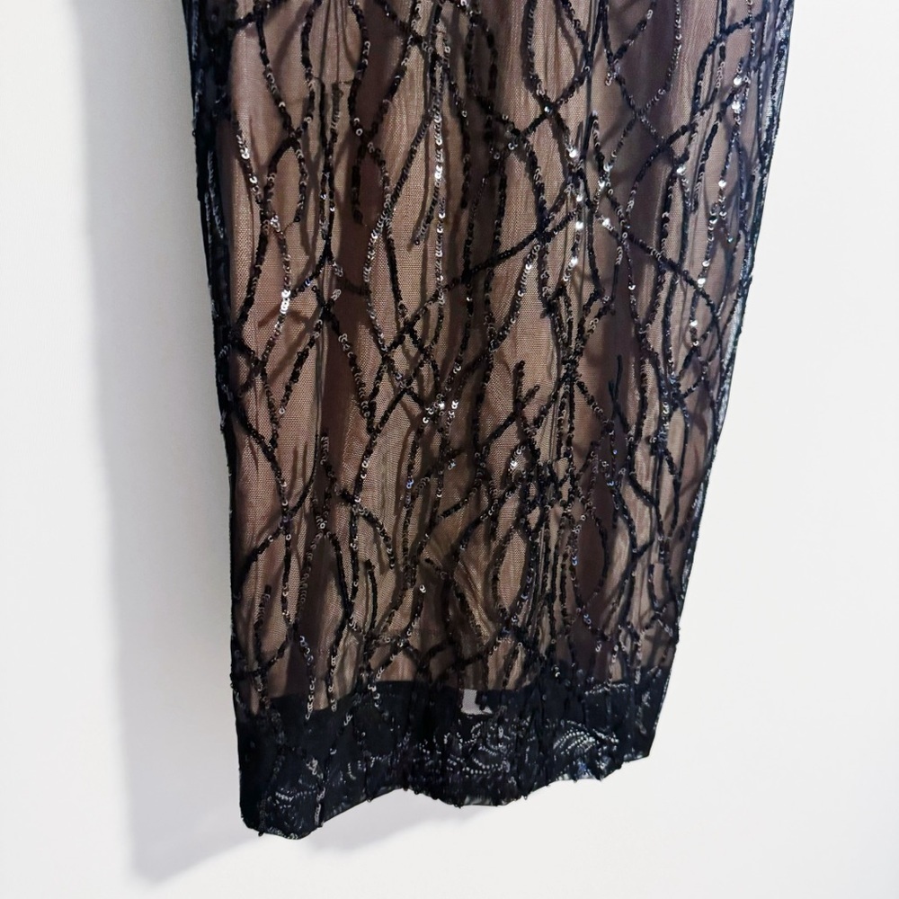 Dress the Population - Black Sequins Midi Dress - Picture 3 of 4